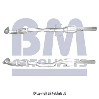 Catalyseur BM CATALYSTS BM92033H pour OPEL CORSA 1.6 Turbo - 211cv