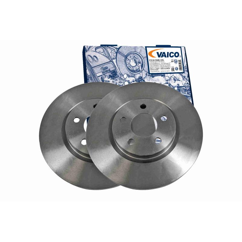 Jeu de 2 disques de frein avant VAICO V33-80002 - Visuel 1