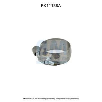 Kit d'assemblage, filtre à particules/ à suie BM CATALYSTS FK11138