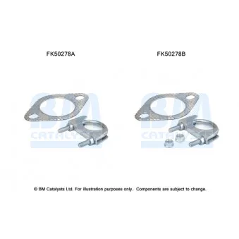 BM CATALYSTS FK50278 - Kit d'assemblage, tuyau d'échappement