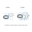 Kit d'assemblage, tuyau d'échappement BM CATALYSTS [FK50365]