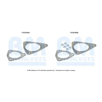 BM CATALYSTS FK50486 - Kit d'assemblage, tuyau d'échappement