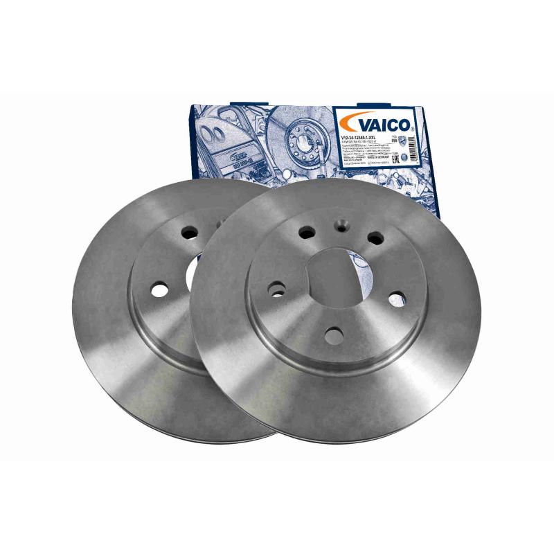 Jeu de 2 disques de frein avant VAICO V40-80007 - Visuel 1