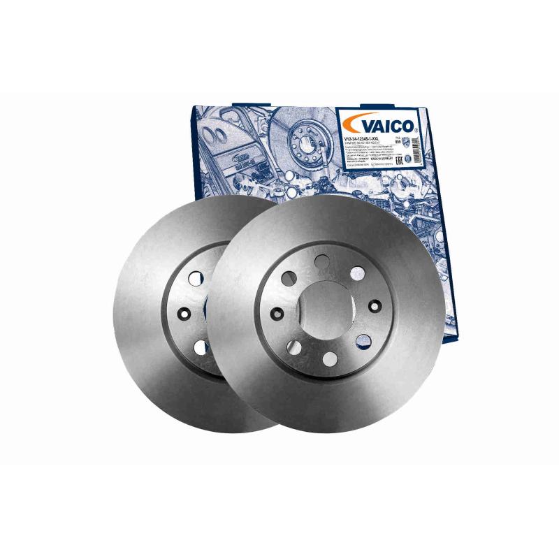 Jeu de 2 disques de frein avant VAICO V40-80015 - Visuel 1