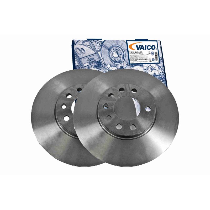 Jeu de 2 disques de frein avant VAICO V40-80017 - Visuel 1