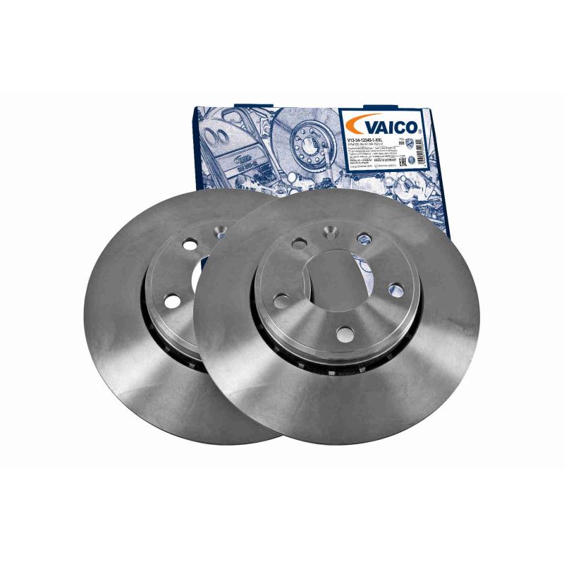 Jeu de 2 disques de frein avant VAICO V40-80043 - Visuel 1