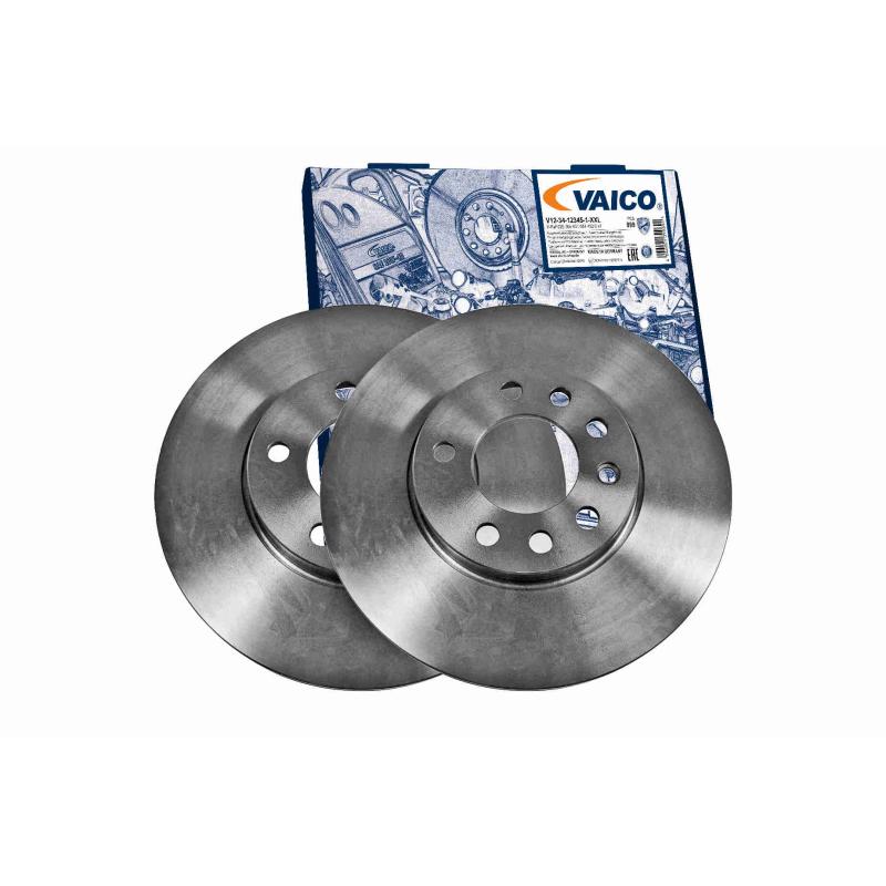 Jeu de 2 disques de frein avant VAICO V40-80048 - Visuel 1