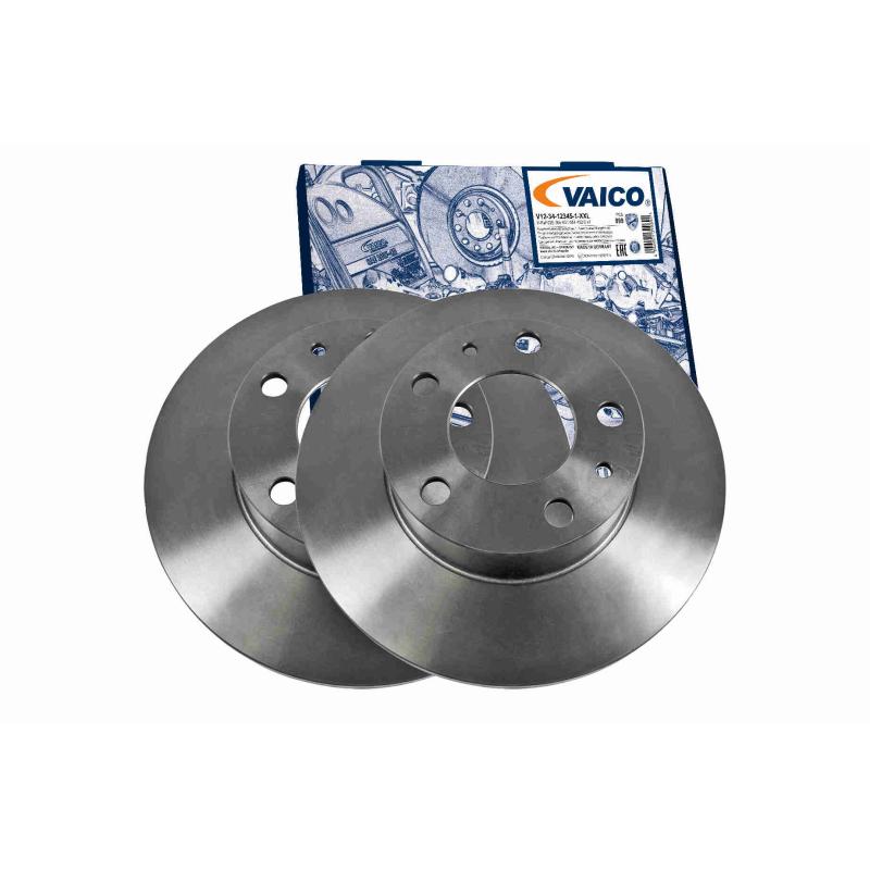 Jeu de 2 disques de frein avant VAICO V42-40010 - Visuel 1