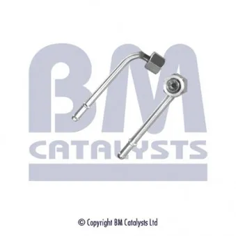 Conduite à press, capteur de press (filtre particule/suie) BM CATALYSTS PP11208B
