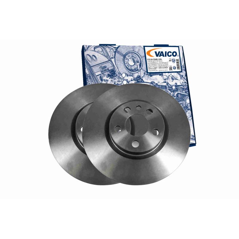 Jeu de 2 disques de frein avant VAICO V42-80018 - Visuel 1