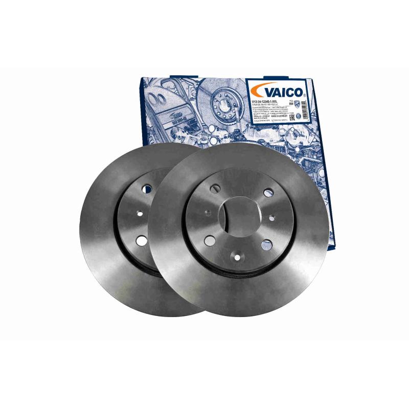 Jeu de 2 disques de frein avant VAICO V42-80019 - Visuel 1