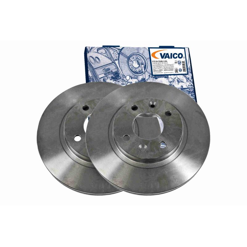 Jeu de 2 disques de frein avant VAICO V46-80002 - Visuel 1