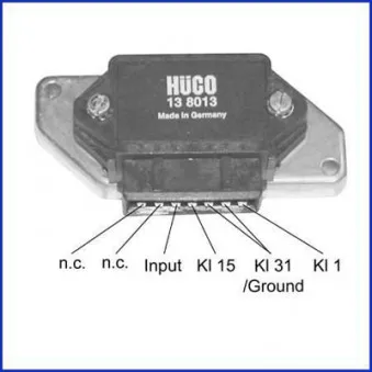 Appareil de commande, système d'allumage HITACHI 138013