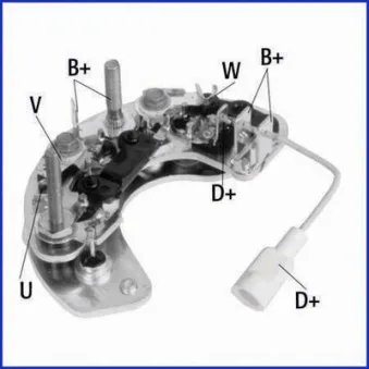 Pont de diodes, alternateur HITACHI 139633