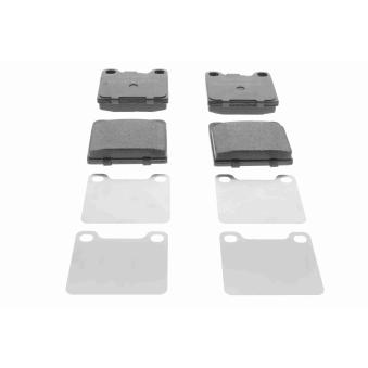 Jeu de 4 plaquettes de frein arrière VAICO OEM 272911 Jeu de 4 plaquettes de frein arrière VAICO OEM 272911