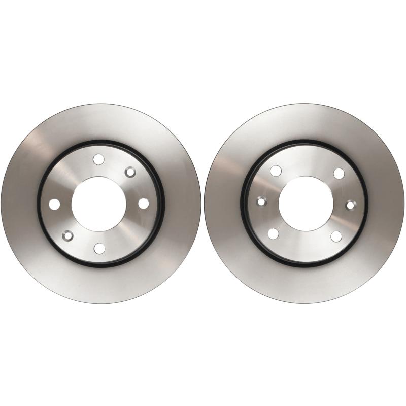 Jeu de 2 disques de frein avant TRW DF1217 - Visuel 1