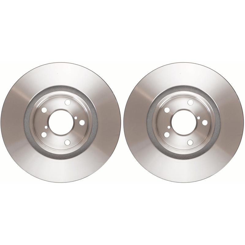 Jeu de 2 disques de frein avant TRW DF1437 - Visuel 2