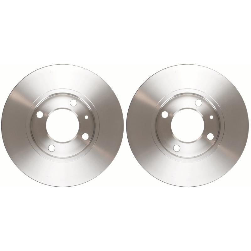 Jeu de 2 disques de frein avant TRW DF1516 - Visuel 2