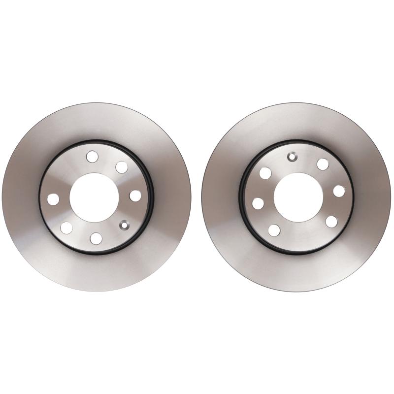 Jeu de 2 disques de frein avant TRW DF1608 - Visuel 1