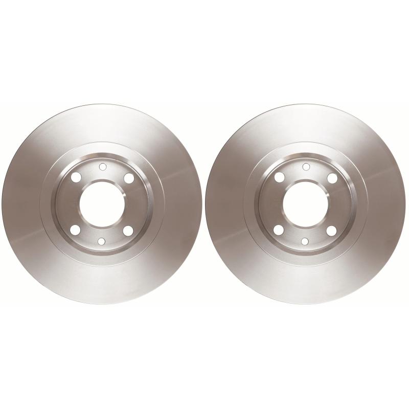 Jeu de 2 disques de frein avant TRW DF1747 - Visuel 2