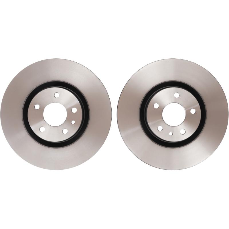 Jeu de 2 disques de frein avant TRW DF1749 - Visuel 1