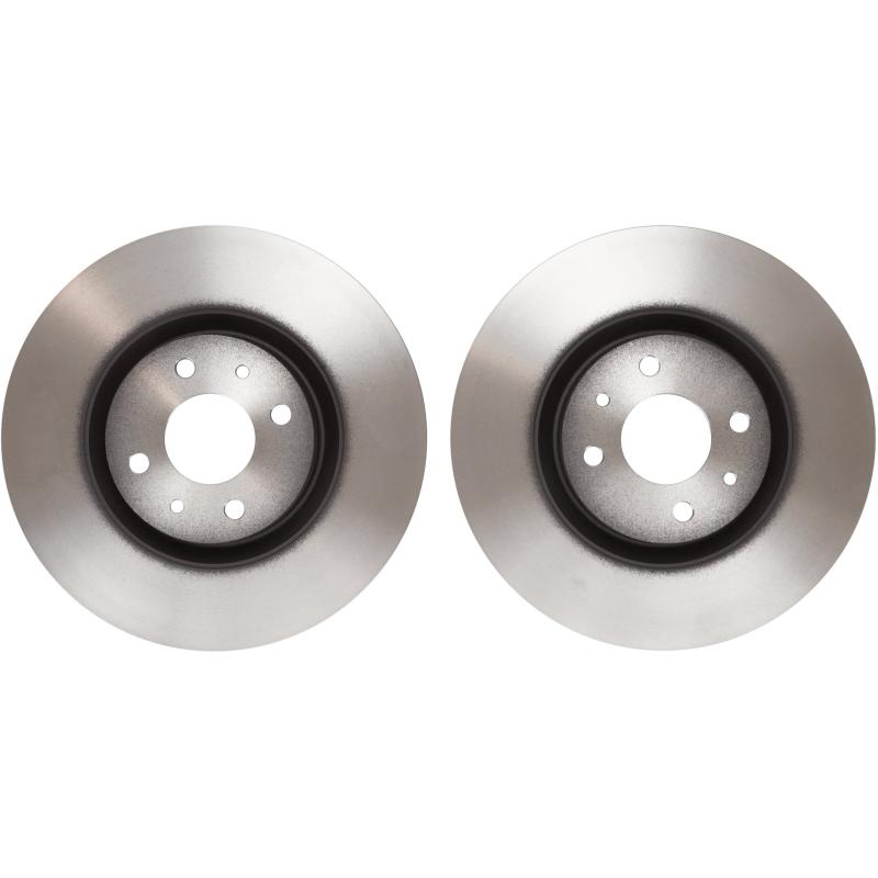 Jeu de 2 disques de frein avant TRW DF2566 - Visuel 1