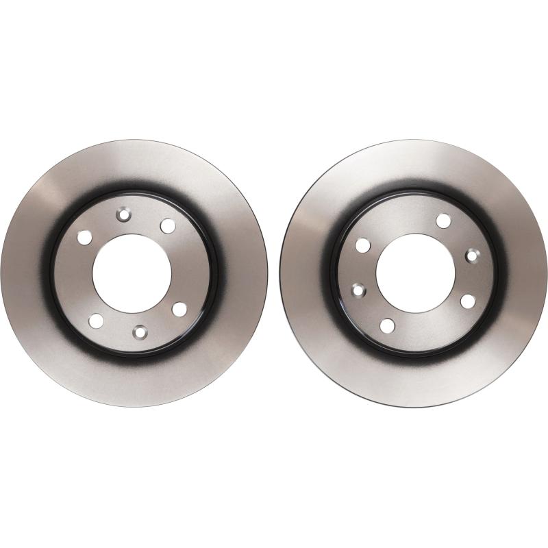 Jeu de 2 disques de frein arrière TRW DF2581 - Visuel 1