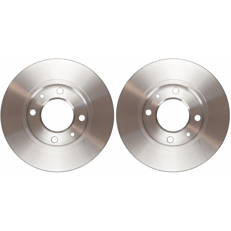 Jeu de 2 disques de frein arrière TRW DF2581 - Visuel 2