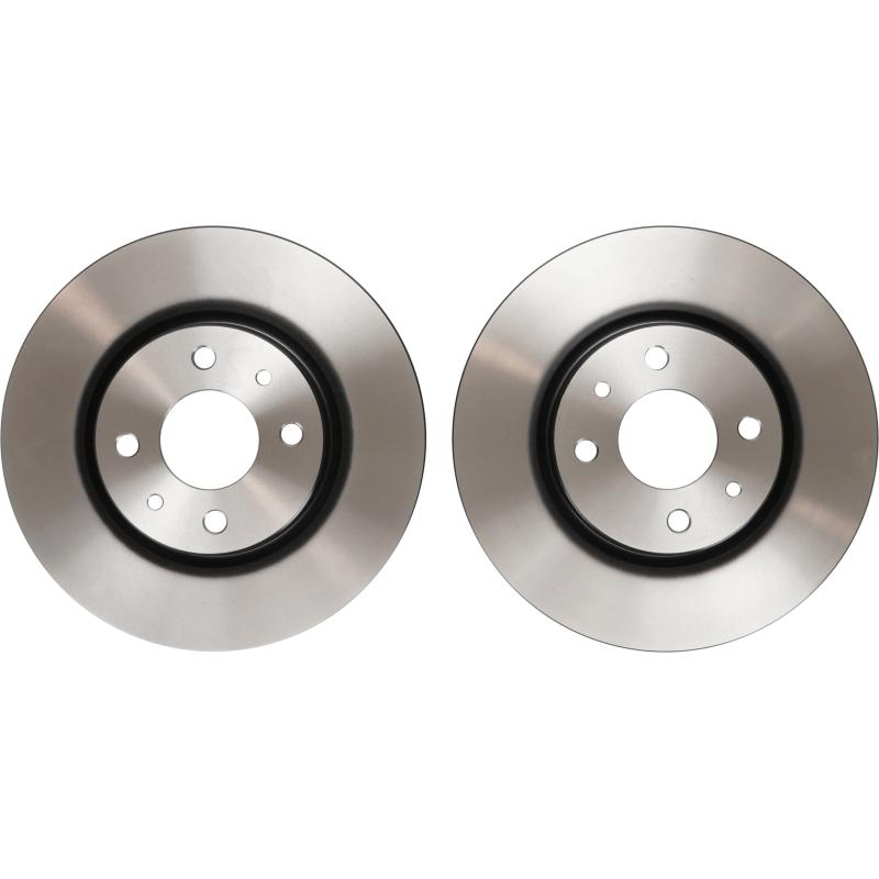 Jeu de 2 disques de frein avant TRW DF2734 - Visuel 1
