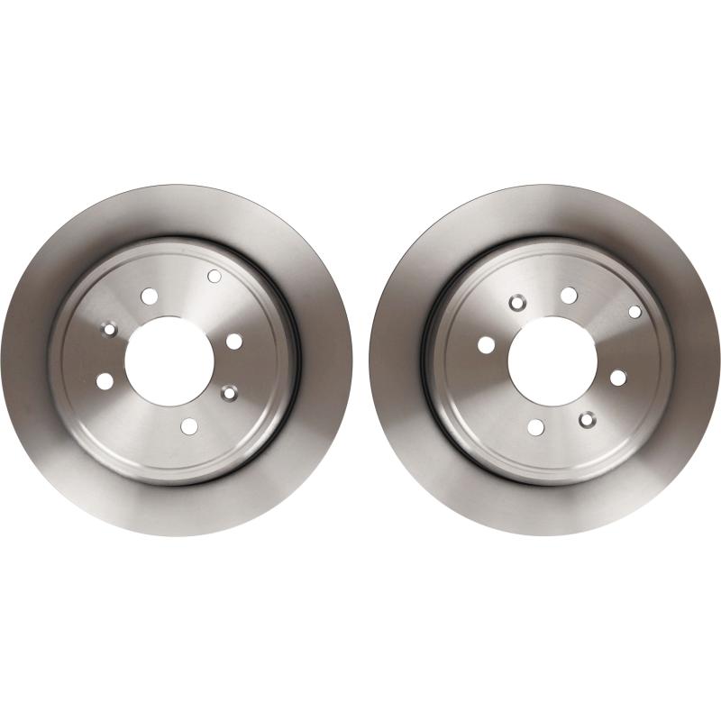 Jeu de 2 disques de frein arrière TRW DF2781 - Visuel 1