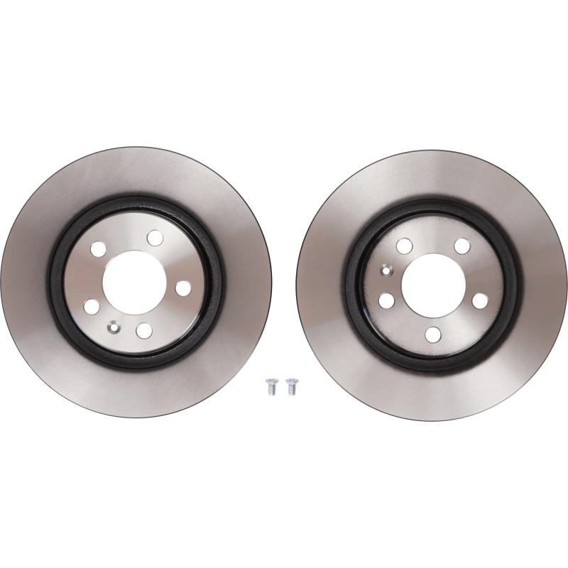 Jeu de 2 disques de frein avant TRW DF2804 - Visuel 1