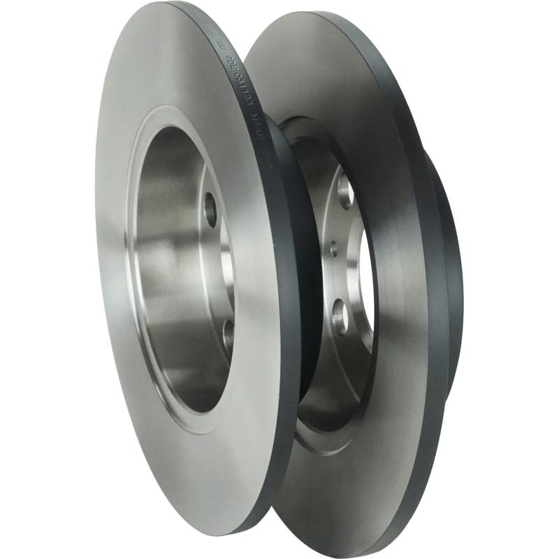 Jeu de 2 disques de frein arrière TRW DF2805 - Visuel 2