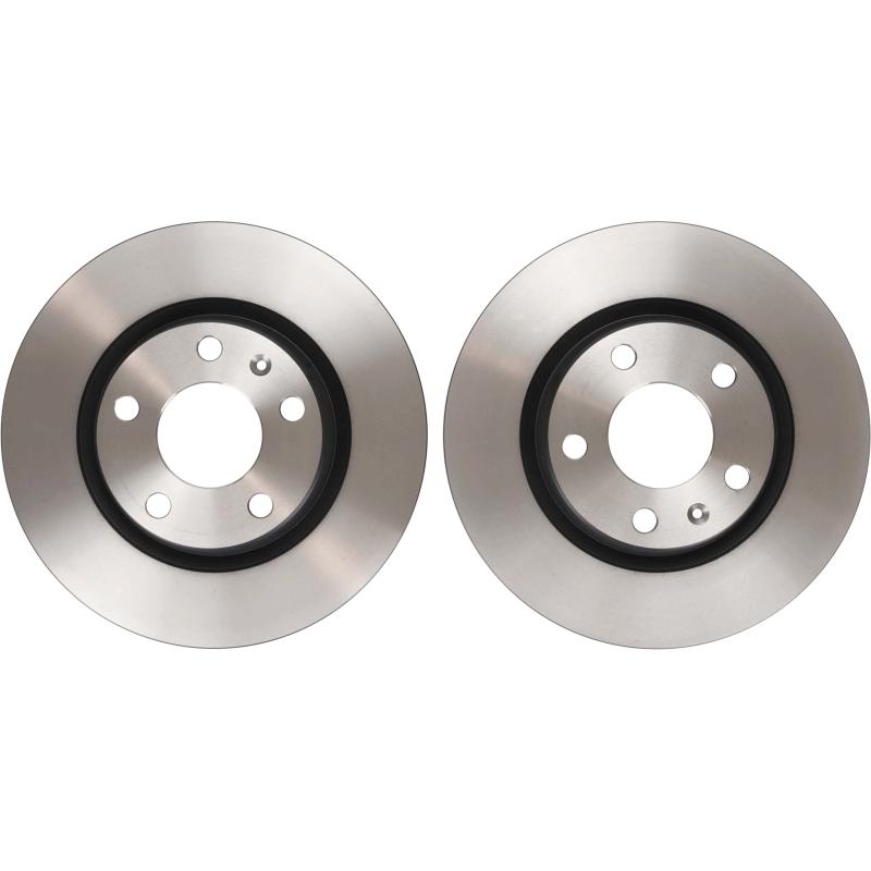 Jeu de 2 disques de frein avant TRW DF2806 - Visuel 1