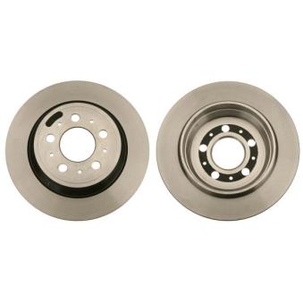 Jeu de 2 disques de frein arrière TRW DF4066 pour MAZDA 3 2.0 - 180cv