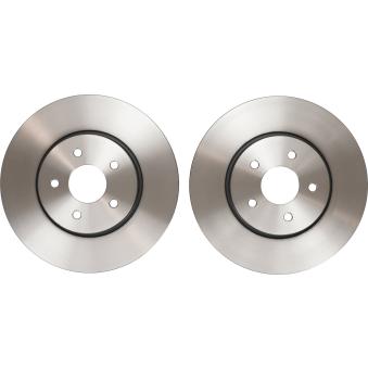 Jeu de 2 disques de frein avant TRW DF4147 pour MERCEDES-BENZ SPRINTER 1.8 16V - 110cv