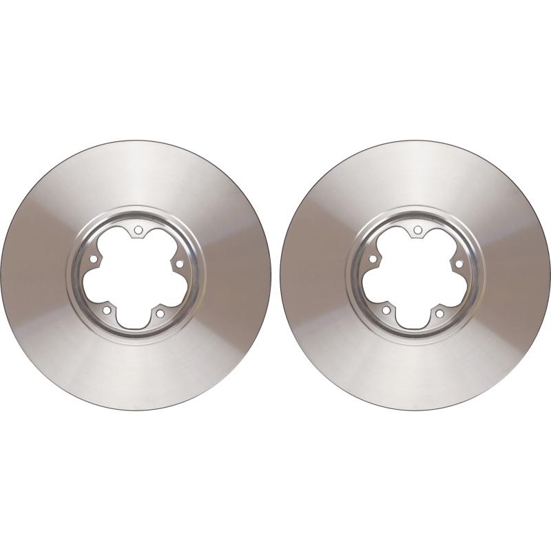 Jeu de 2 disques de frein avant TRW DF4217 - Visuel 2