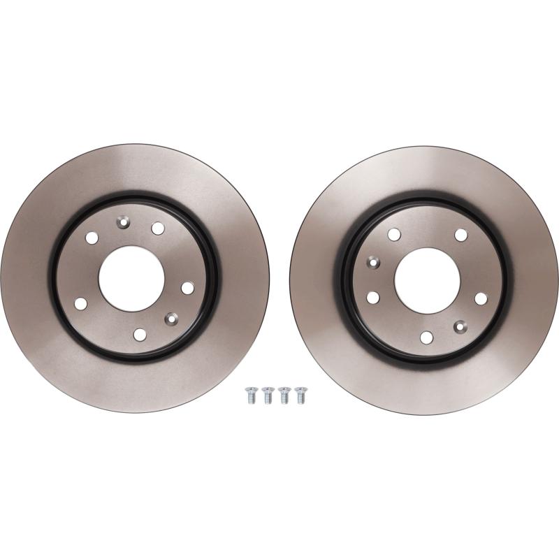 Jeu de 2 disques de frein avant TRW DF4221 - Visuel 1