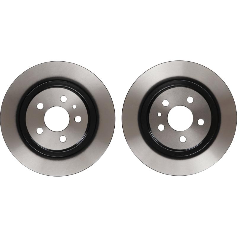 Jeu de 2 disques de frein arrière TRW DF4256 - Visuel 1