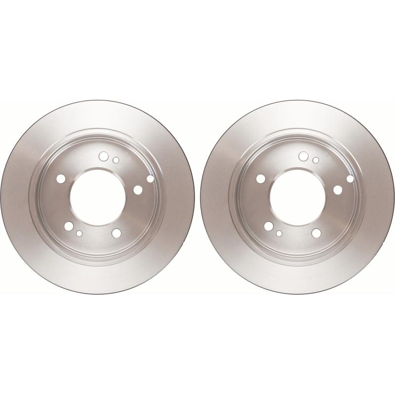 Jeu de 2 disques de frein arrière TRW DF4281 - Visuel 2