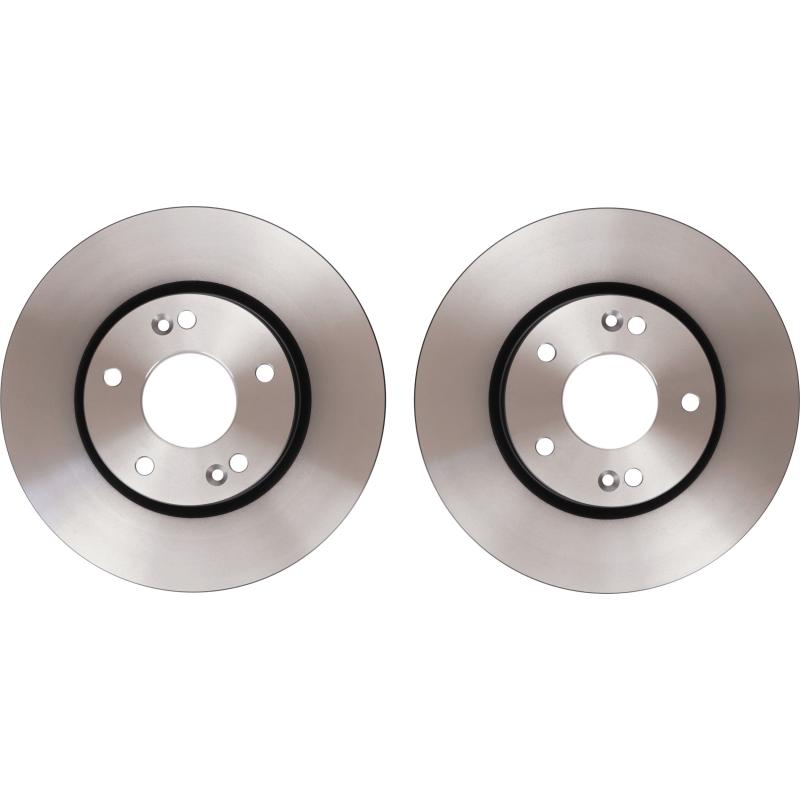 Jeu de 2 disques de frein avant TRW DF4283 - Visuel 1