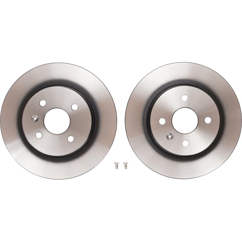 Jeu de 2 disques de frein arrière TRW DF4344 - Visuel 1