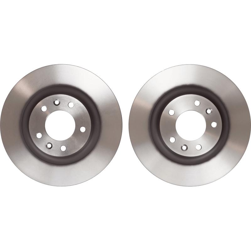 Jeu de 2 disques de frein arrière TRW DF4351 - Visuel 1