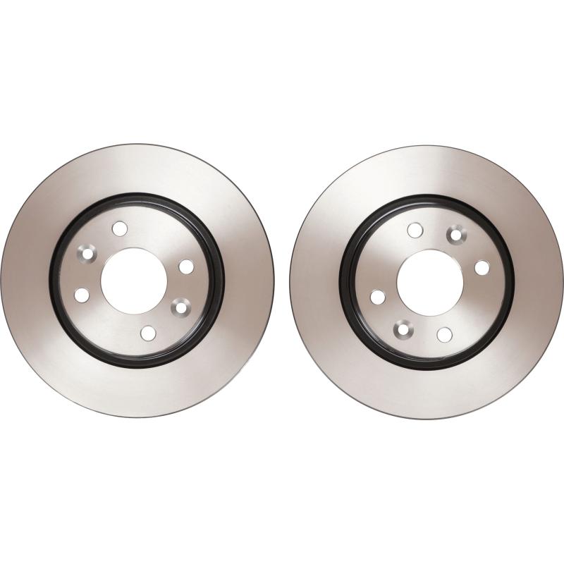 Jeu de 2 disques de frein avant TRW DF4381 - Visuel 1