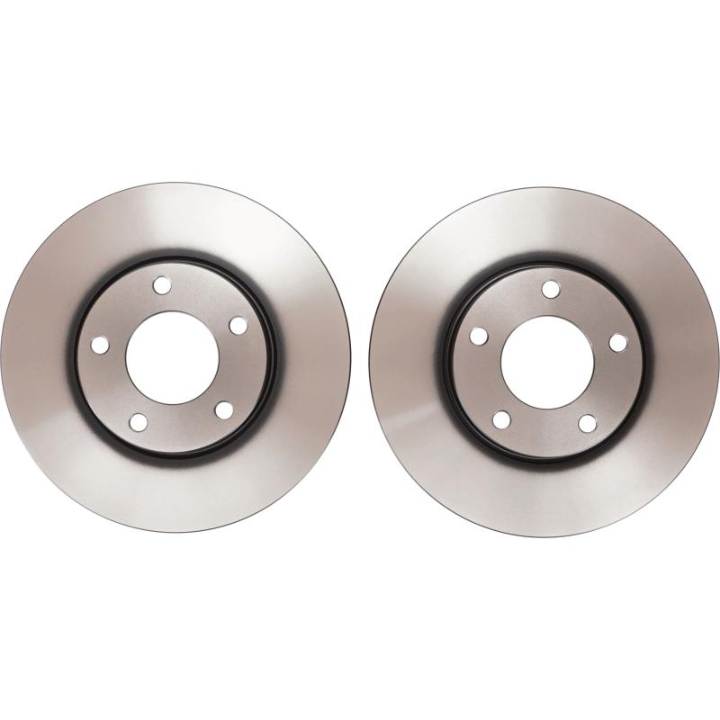 Jeu de 2 disques de frein avant TRW DF4384 - Visuel 1