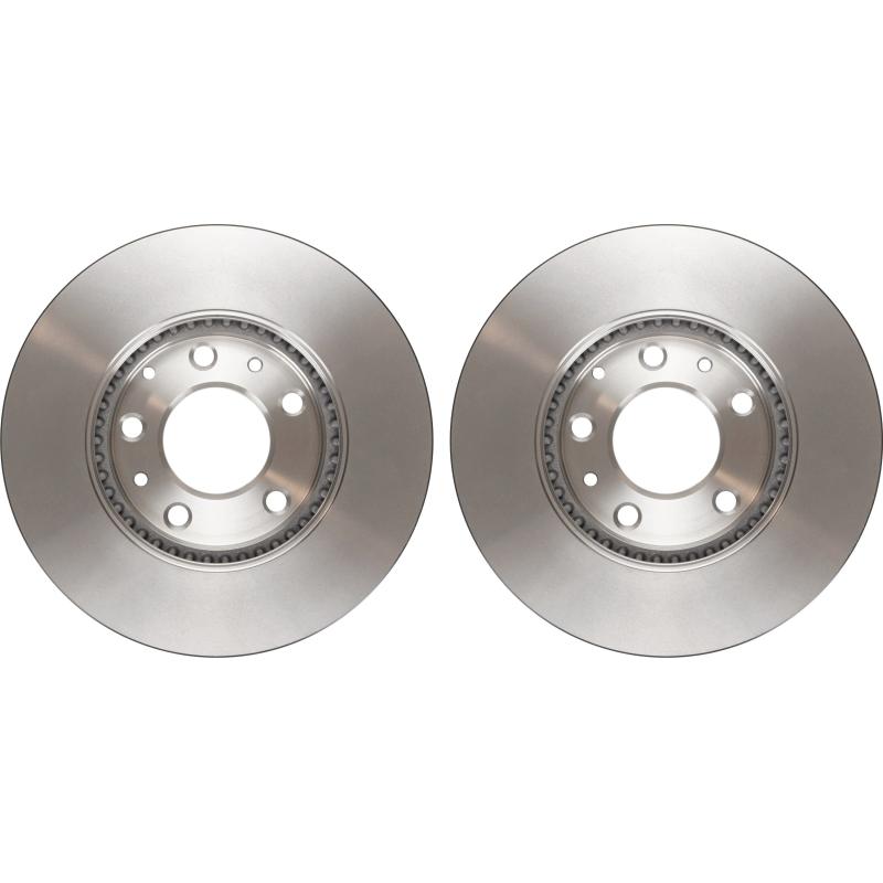 Jeu de 2 disques de frein avant TRW DF4386 - Visuel 2