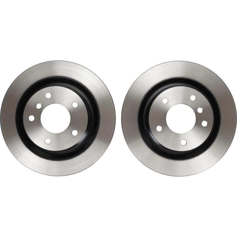 Jeu de 2 disques de frein arrière TRW DF4450 - Visuel 1