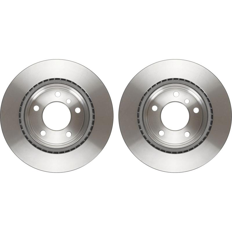 Jeu de 2 disques de frein arrière TRW DF4450 - Visuel 2