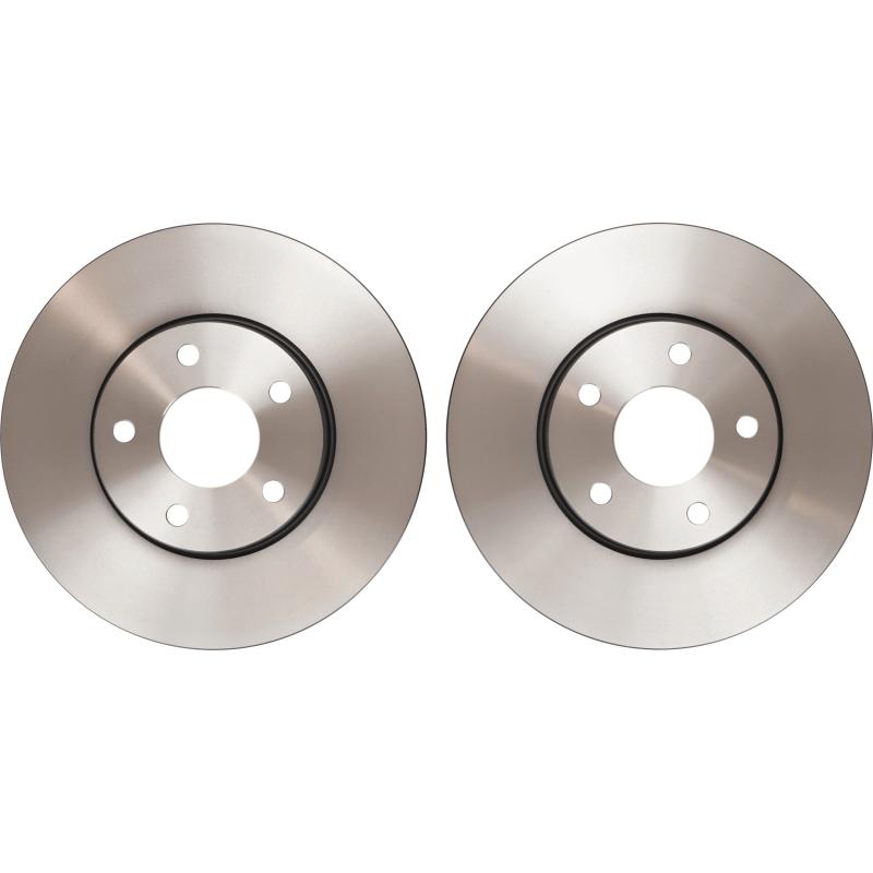 Jeu de 2 disques de frein avant TRW DF4465 - Visuel 1