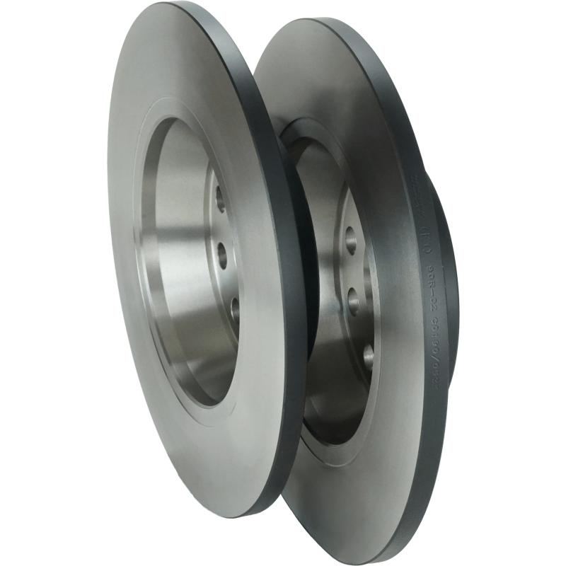 Jeu de 2 disques de frein arrière TRW DF4558 - Visuel 2