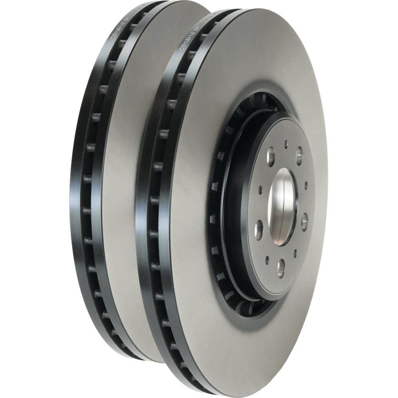 Jeu de 2 disques de frein arrière TRW DF4745 - Visuel 2